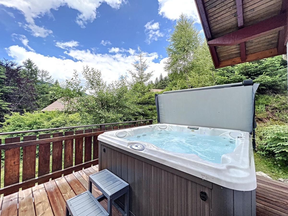 Les Cimes Blanches Cledicihome Chalet 10 Pers Spa & Grand Terrain 4 Minutes Des Pistes Ла-Бресс Екстер'єр фото