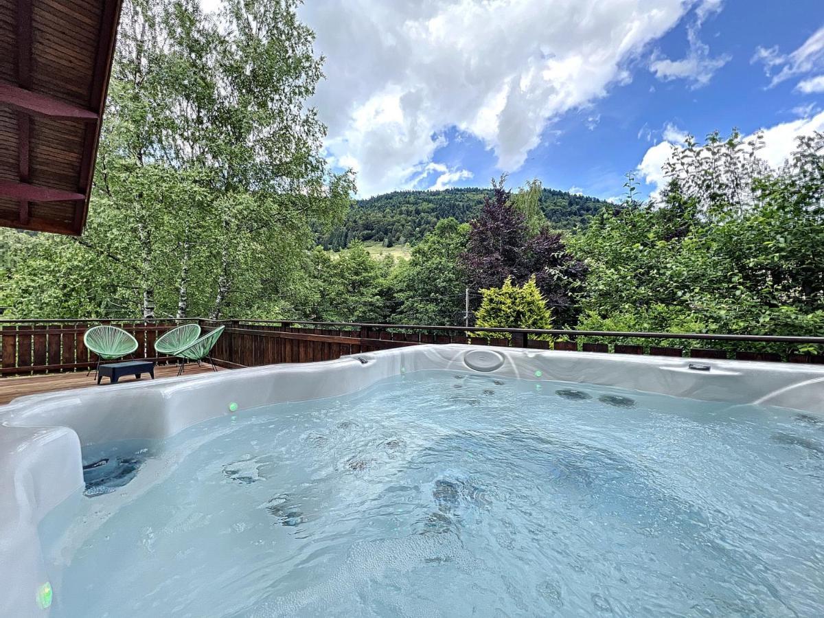 Les Cimes Blanches Cledicihome Chalet 10 Pers Spa & Grand Terrain 4 Minutes Des Pistes Ла-Бресс Екстер'єр фото