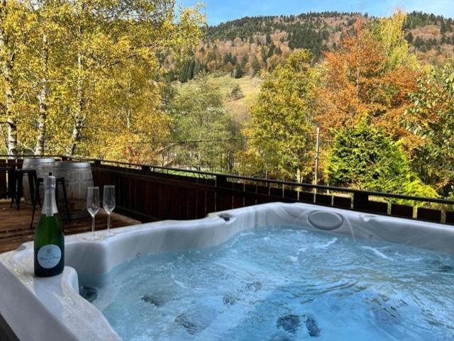 Les Cimes Blanches Cledicihome Chalet 10 Pers Spa & Grand Terrain 4 Minutes Des Pistes Ла-Бресс Екстер'єр фото